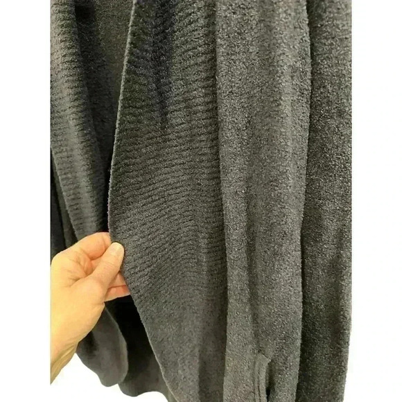 - - Barefoot Dreams Navy Cardigan Bamboo Chic Lite, Size XS/S, Pre-Owned - Picture 4 of 7